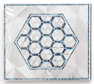Monir Farmanfarmaian, ‘Variation of Hexagon’, 2013
