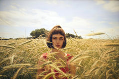 Untitled (Olya in the Field)