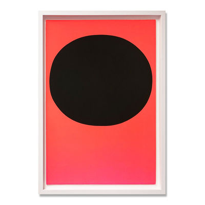 Rupprecht Geiger, ‘Black on Orange Red’, 1969