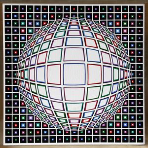 Victor Vasarely, ‘Bianco’, 1987