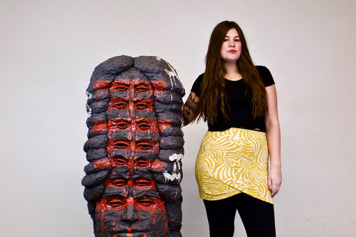 Raven Halfmoon’s Monumental Ceramics Counter Stereotypes of Indigenous Culture