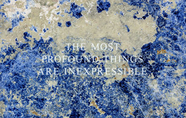 Selection from Truisms: The most profound... (detail) 