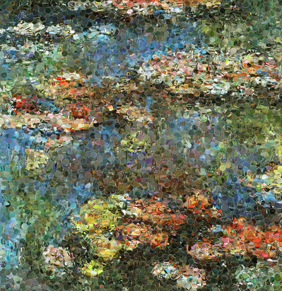 Vik Muniz, ‘Water Lilies, after Claude Monet’, 2004