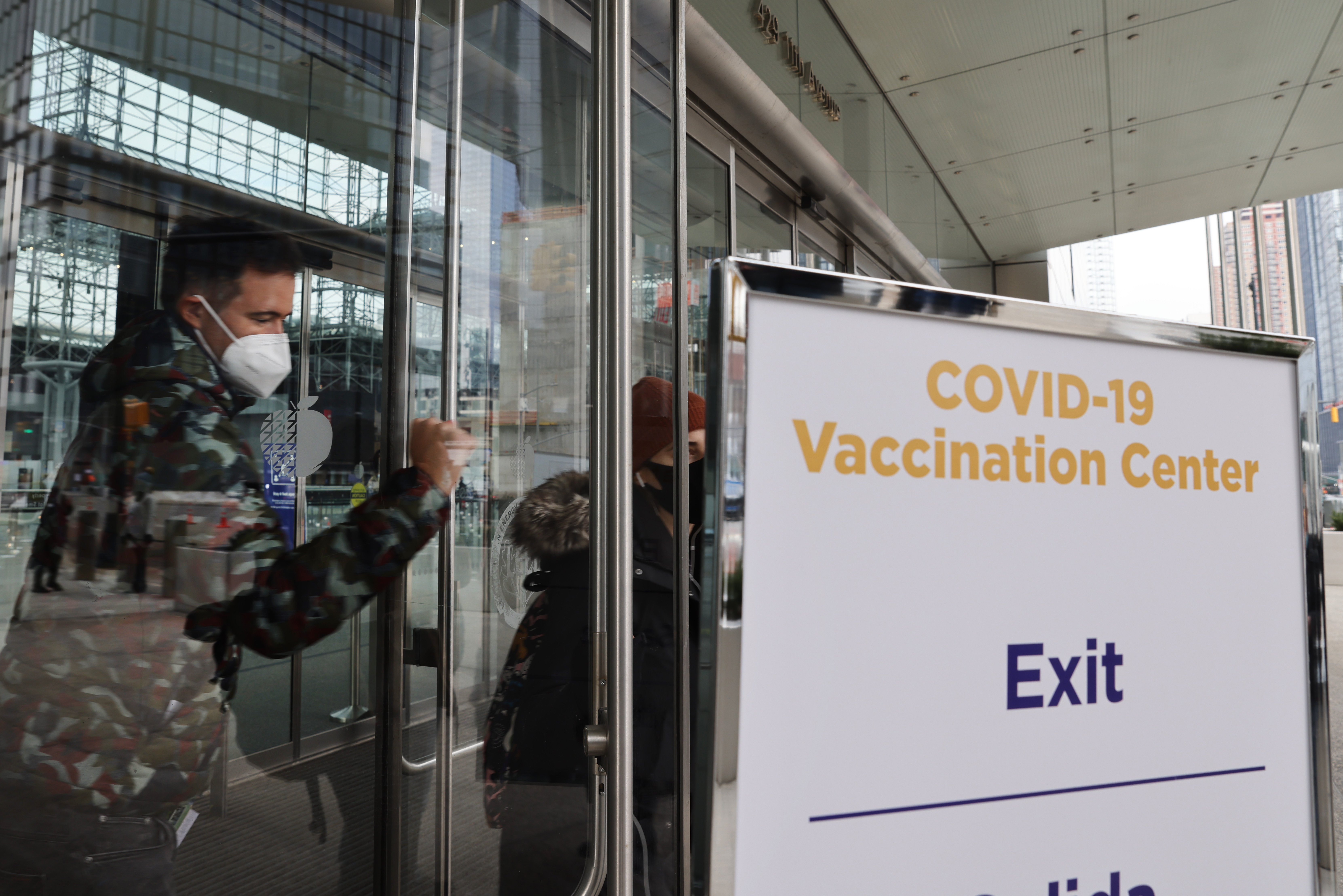 New York City Opens Javits Convention Center As Vaccination Site