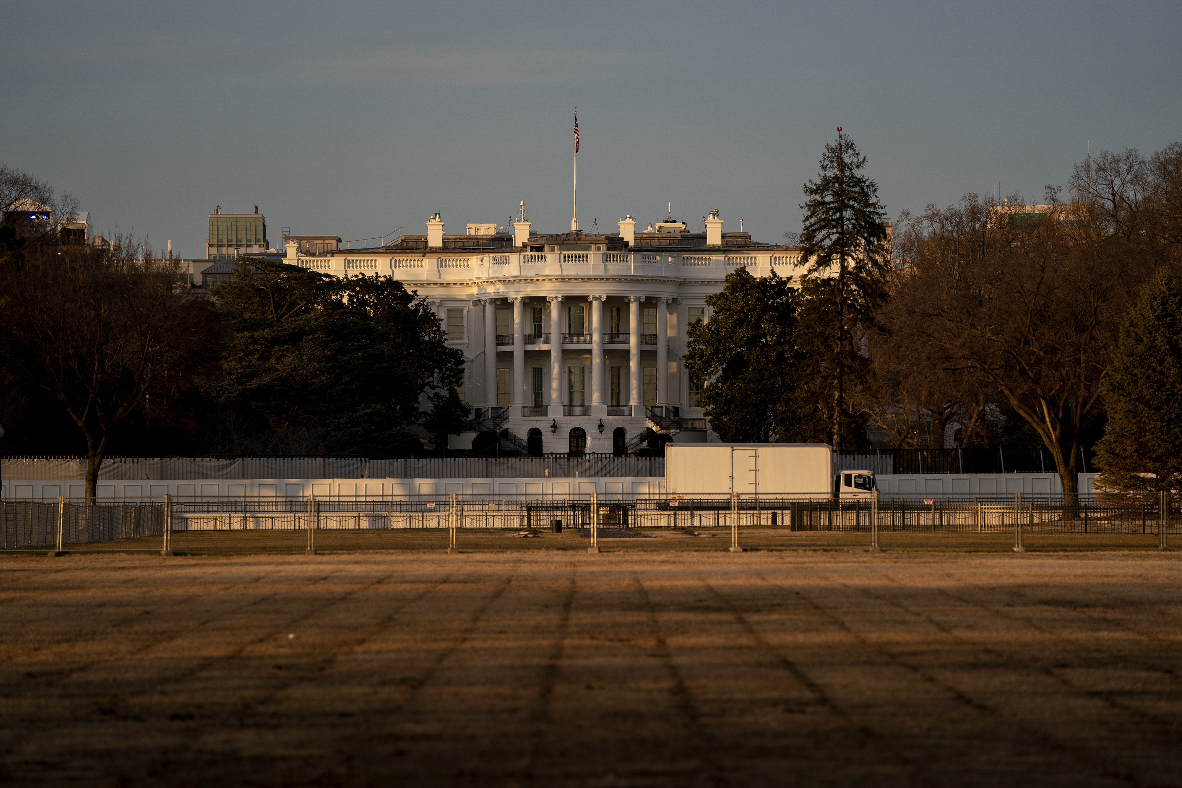 Washington, DC Prepares For Potential Unrest Ahead Of Presidential Inauguration