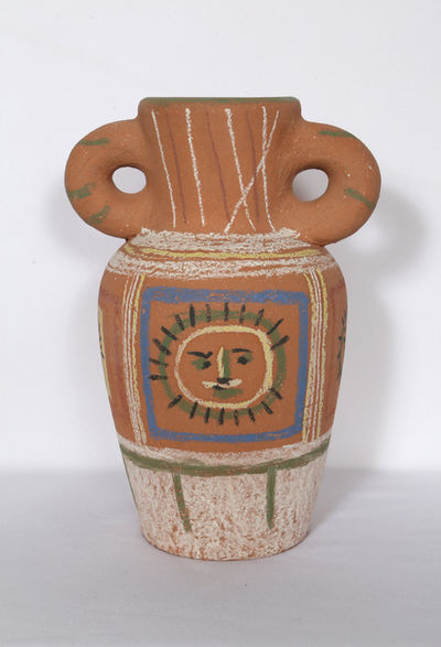 Pablo Picasso, ‘Vase avec decoration pastel (Vase with Pastel Decorations)’, 1953