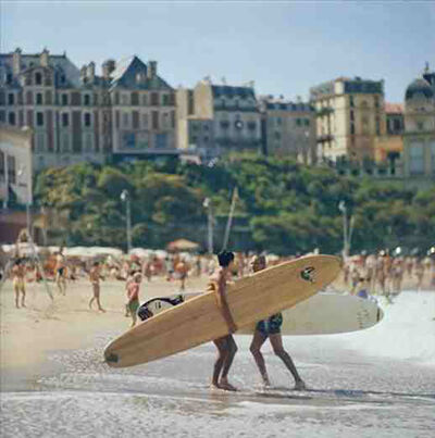 Slim Aarons, ‘Peter Viertel on the Beach’, 1960