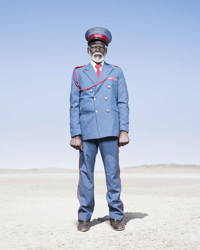 Jim Naughten, ‘Herero Soldier in Blue Uniform’, 2012