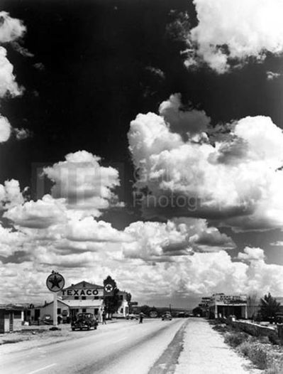 Andreas Feininger, ‘Texaco Station on Route 66’, 1947