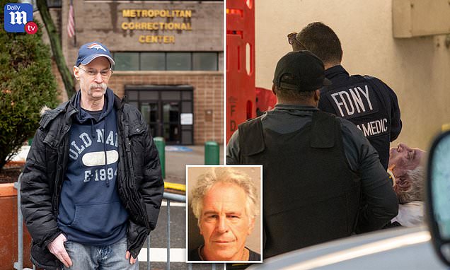 Jeffrey Epstein's suicide 'counselor' reveals he asked if he needed a 'black inmate for