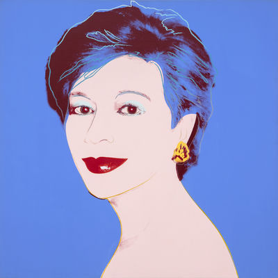 Andy Warhol, ‘Portrait of Dorothy Blau-Blue’, 1983