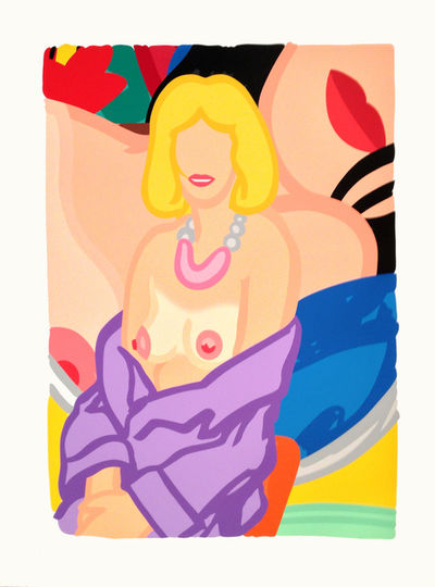 Tom Wesselmann, ‘Clair Sitting with Robe Half Off (Vivienne)’, 1993