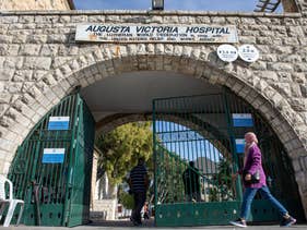 The Augusta Victoria hospital in East Jerusalem, January 2021.