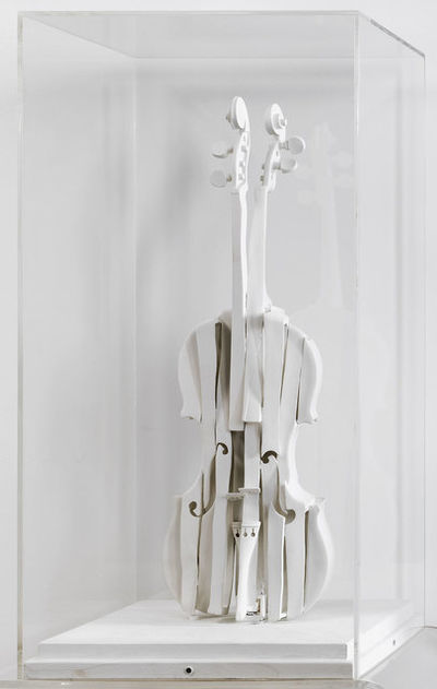 Arman, ‘Violon Découpé Blanc’, 1987