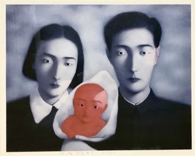 Zhang Xiaogang, ‘Big Family No.9’, 1998