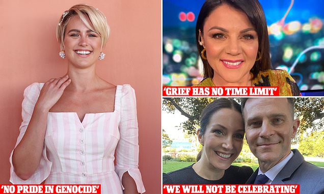 TV stars, actors and radio hosts line up to slam Australia Day as January 26 gets underway