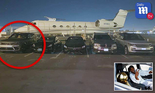 Poignant photos show Kobe Bryant's empty car sitting in helicopter company's parking lot