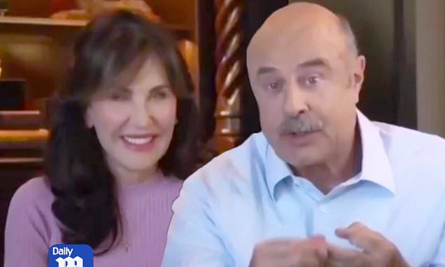 Dr. Phil and Robin McGraw get creative working from home while making the most out of