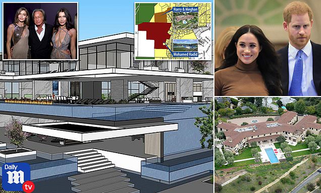 Mohammed Hadid building mansion next door to Meghan and Harry