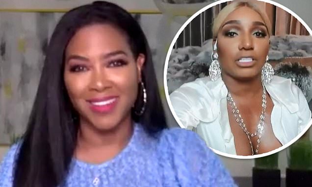 Kenya Moore calls Nene Leakes 'childish' for bailing in the middle of the RHOA reunion