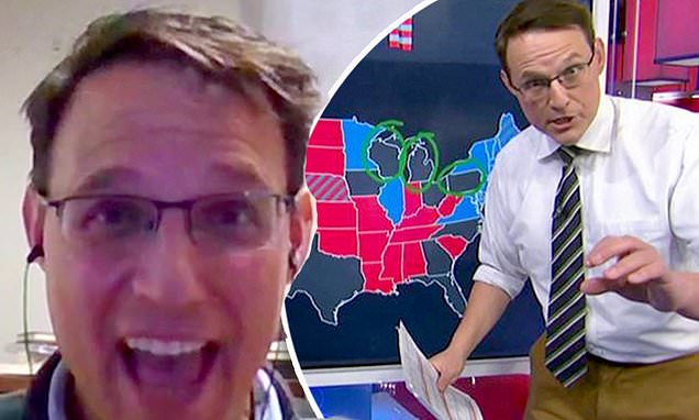 MSNBC's map guy Steve Kornacki shocked by election coverage fame