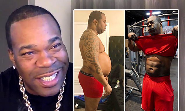 Busta Rhymes reveals he had to 'duct tape his stomach down' for a music video