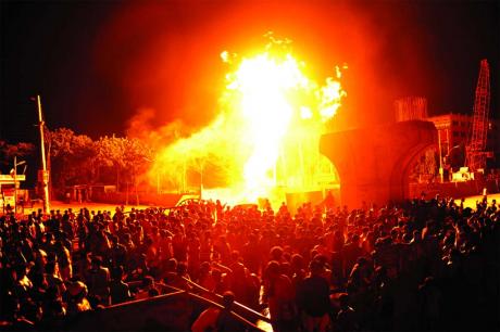 Ashulia factory fired - May 2012