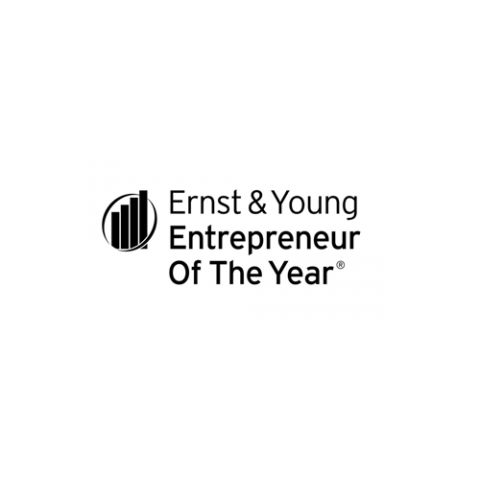 Ernst & Young Entrepreneur Of The Year logo with a transparent background