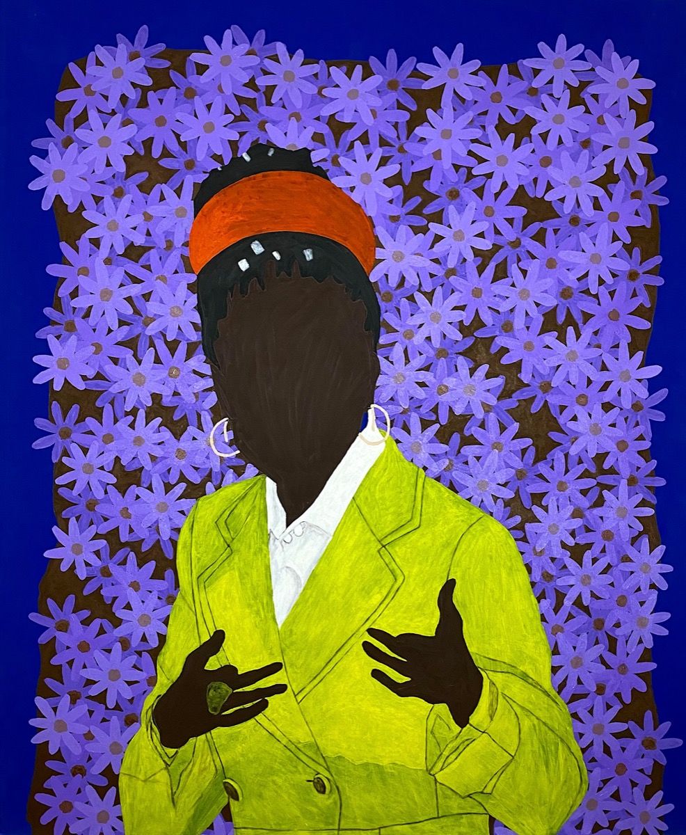 Raphael Adjetey Adjei Mayne, Amanda Gorman, 2021. Courtesy the artist and Destinee Ross-Sutton.