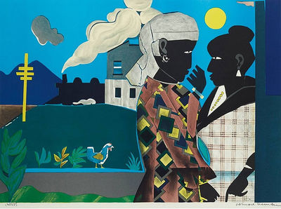 Romare Bearden, ‘Conversation’, 1979