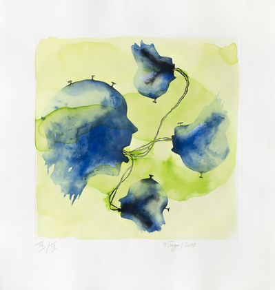 Barthélémy Toguo, ‘Sanaga (handcolored)’, 2019