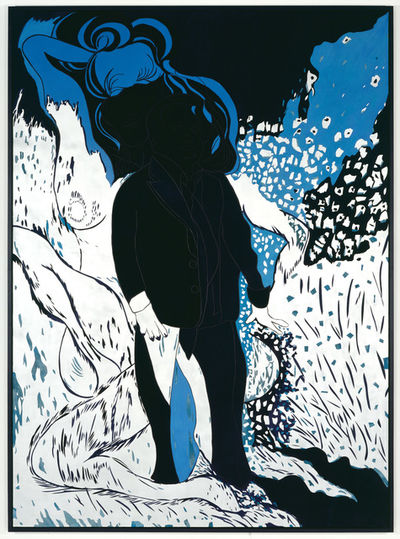 Chris Ofili, ‘Saint Lucian Blue Two’, 2006