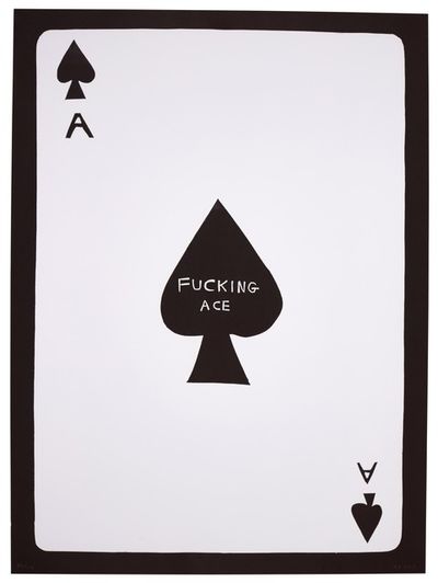 David Shrigley, ‘Fucking Ace’, 2018