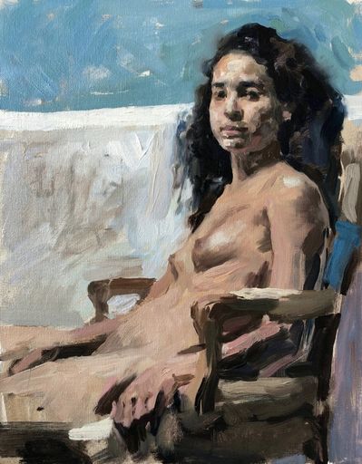 Hollis Dunlap, ‘October Girl (Portrait in Fall)’, 2020
