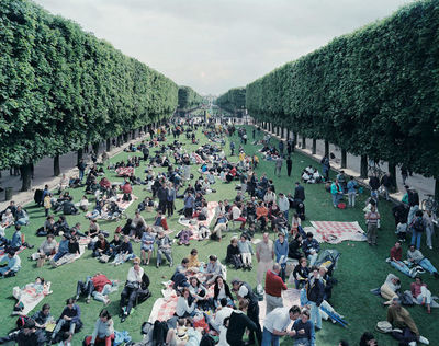 Massimo Vitali, ‘Picnic Allee’, 2000