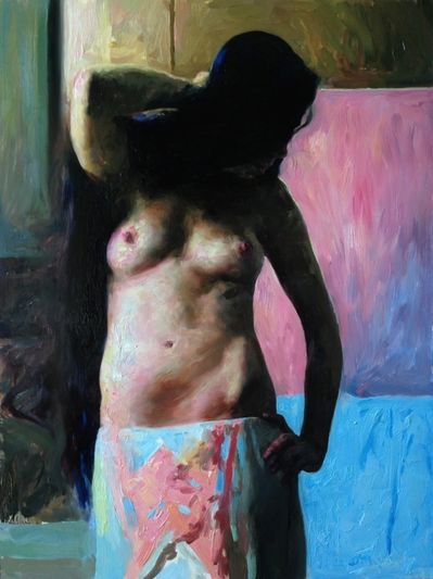 Hollis Dunlap, ‘Pink and blue silhouette’, 2018