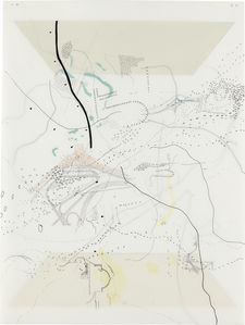 Julie Mehretu, ‘Untitled (Court)’, 1998