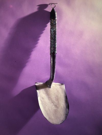 Donald Lipski, ‘Building Steam #106, Untitled (Penny Shovel)’, 1983