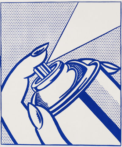 Roy Lichtenstein, ‘Spray Can’, 1963