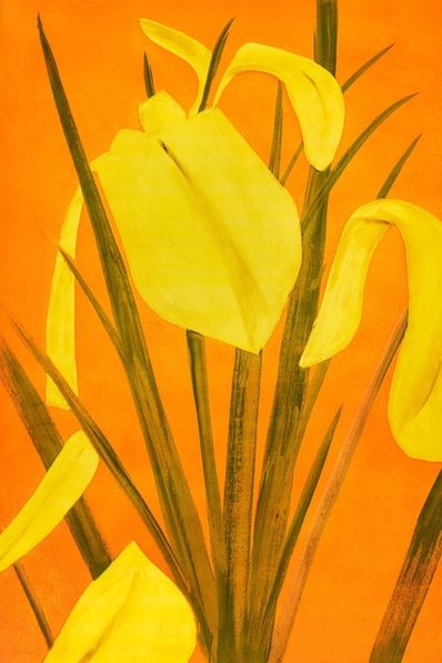 Alex Katz, ‘Yellow Flags 4’, 2020