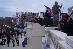 On January 6, 2021, rioters supporting United States President Donald Trump's attempts to overturn the 2020 presidential election stormed the U.S. Capitol