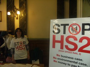 "Stop Hs2 stall"