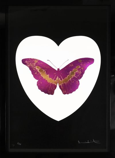 Damien Hirst, ‘I Love You Butterfly, Fuchsia/Black ’, 2015