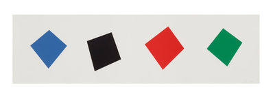 Ellsworth Kelly, ‘Blue/Black/Red/Green’, 2001