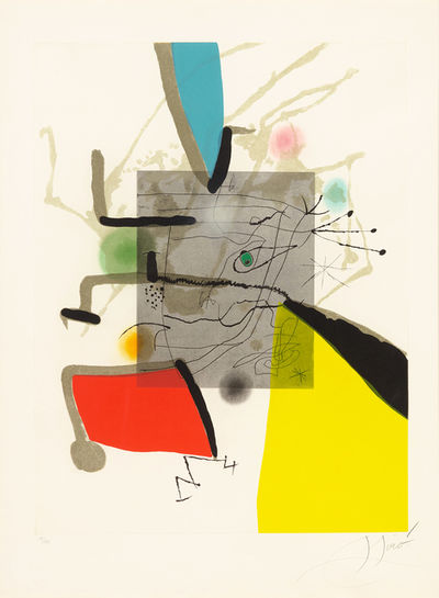 Joan Miró, ‘Book of the Six Senses II’, 1981