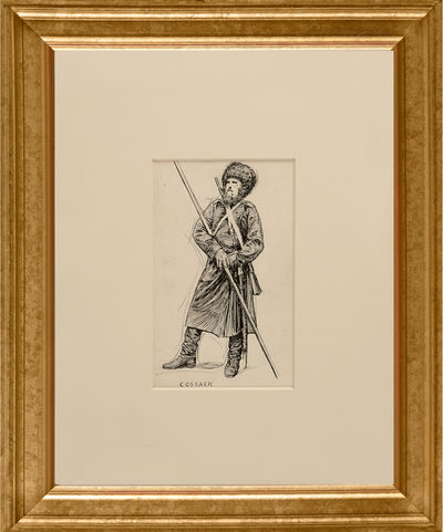 Edward Hopper, ‘Cossack’, ca. 1900