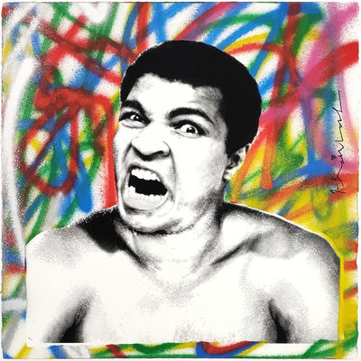 Mr. Brainwash, ‘LEGENDARY ALI’, 2017