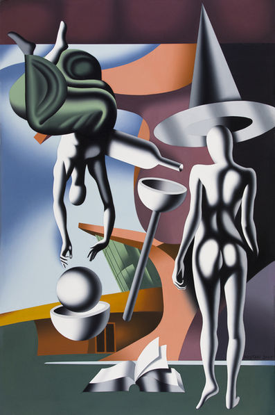 Mark Kostabi, ‘The spirit of philosophy’, 2007