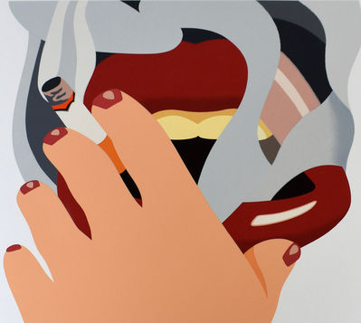 Tom Wesselmann, ‘Smoker, from: An American Portrait’, 1976