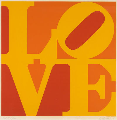 Robert Indiana, ‘Golden Love (Sheehan 77)’, 1973